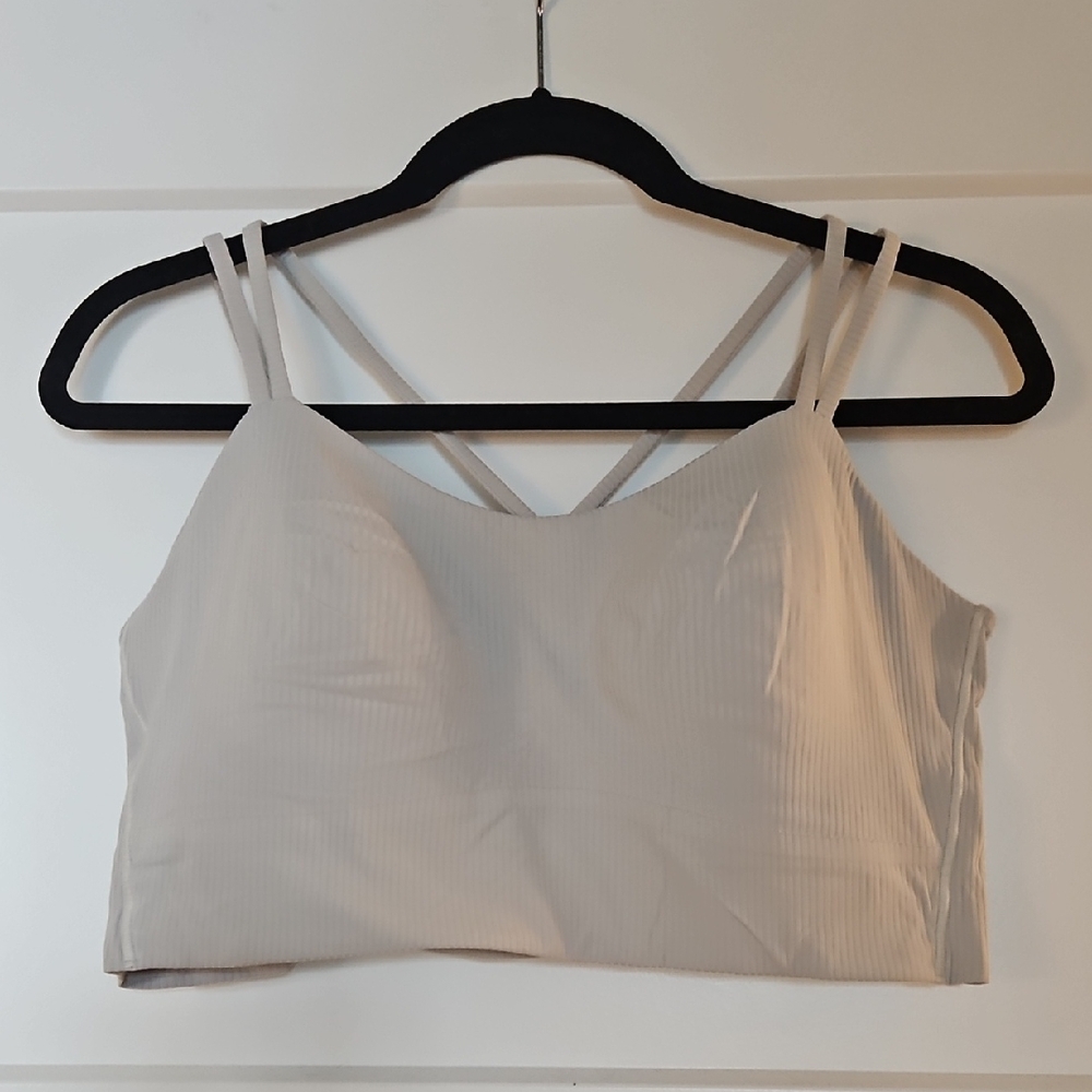 Lululemon Like A Cloud Ribbed Longline Bra - B/C Cup